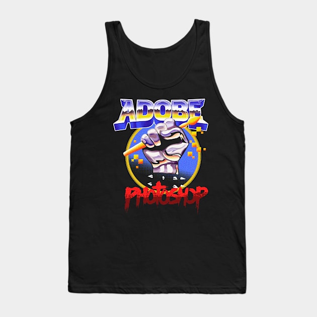 Photoshop is so Metal Tank Top by jobyc